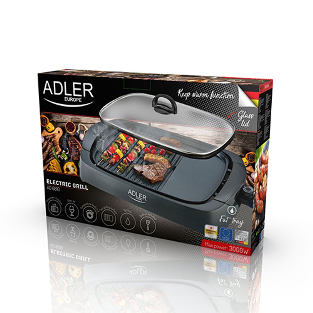 Adler AD 6610 Elektrisk Grill