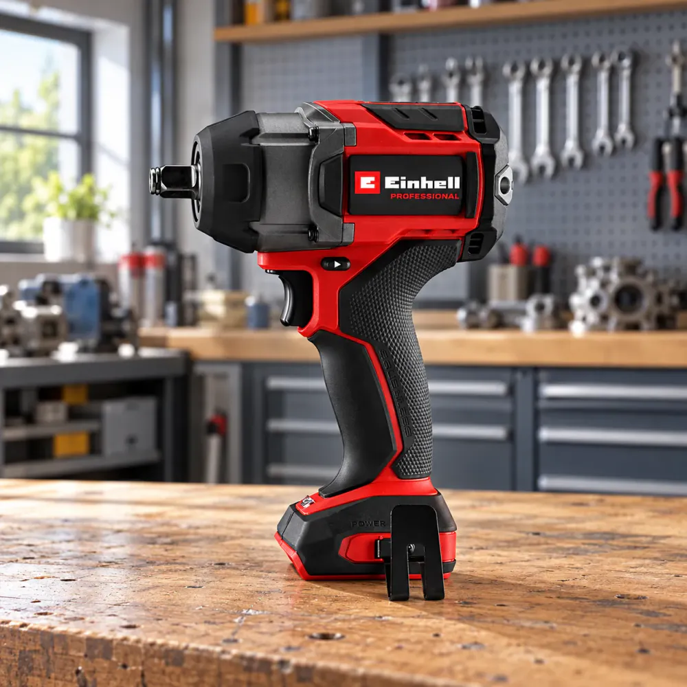 Einhell Professional batteridrevet slagskrutrekker TP-CW 18/750-C Li BL-Solo