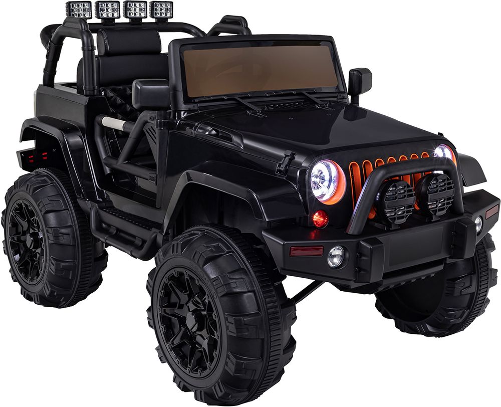 Elbil for barn offroad Jeep Adventure - sort