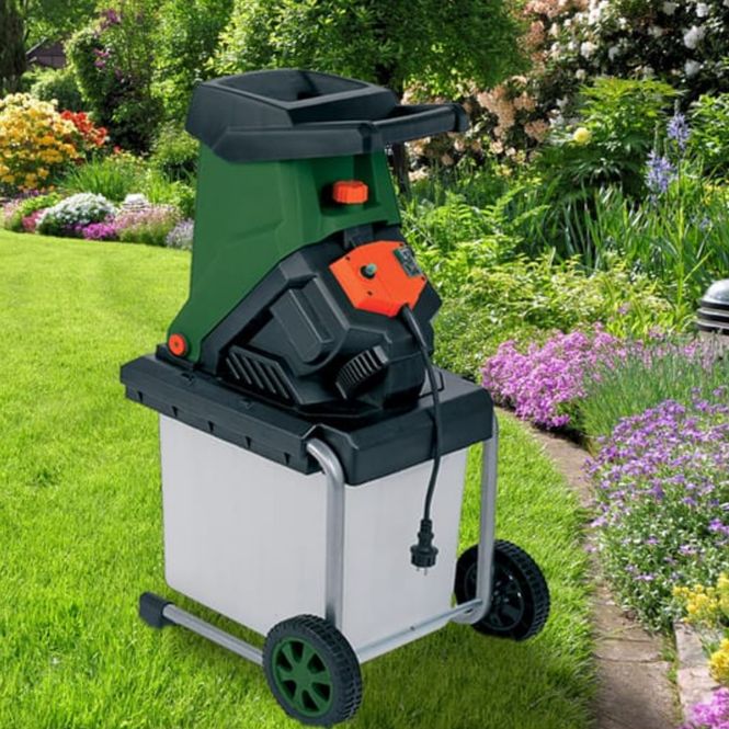Hovedbilde Kompostkvern 3100W - 50l oppsamler - Opptil 4cm kvist