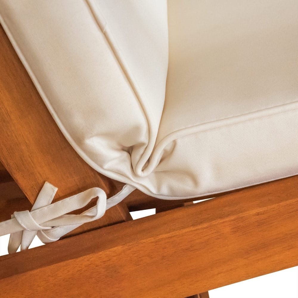 Stolputesett 2 stk Vanamo ​​118x45x7cm - krem