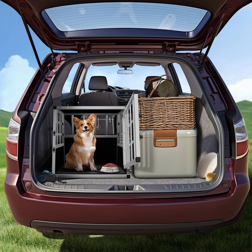 Transportbur for hund - M - 70x54x51cm