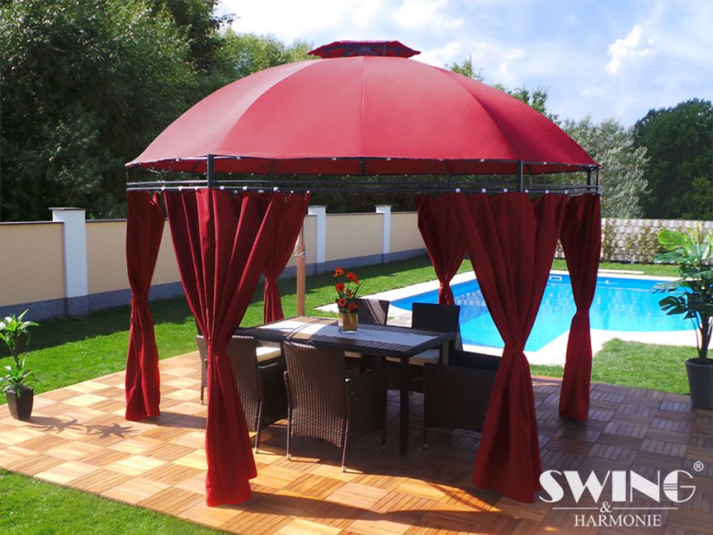 LED Solar - Luxus Paviljong - LAVO - 350cm - fargevalg