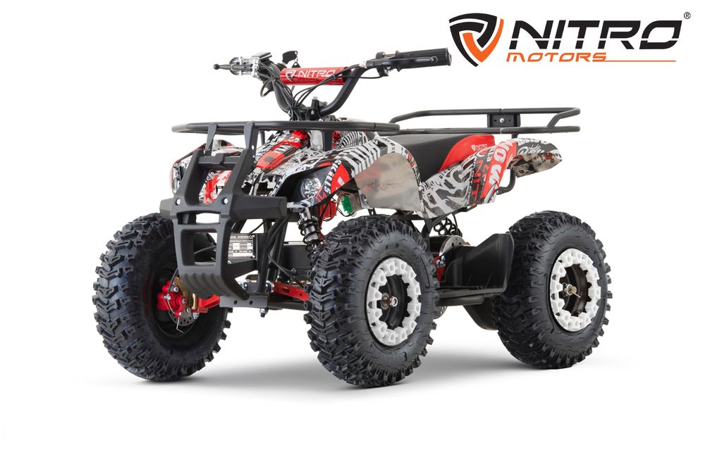 Torino 1200W Graffiti ATV m/Snowy-dekk & LED