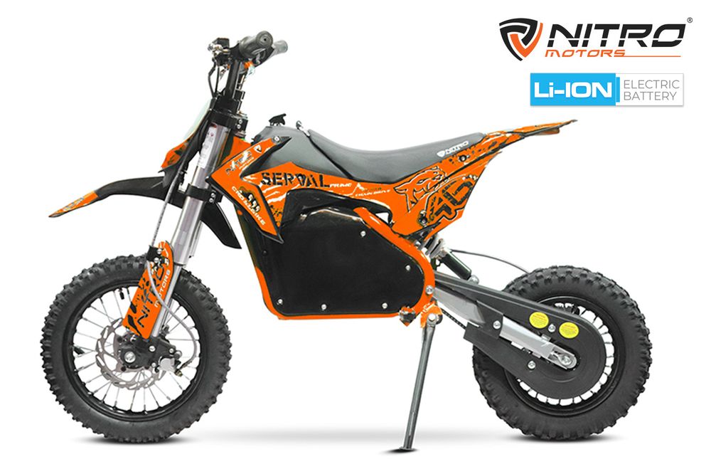 Nitro Serval 1200W el-dirt bike for barn Li-ion