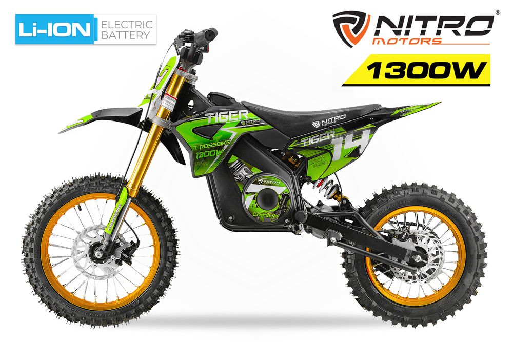 Tiger eco dlx el-dirtbike 1300w 14