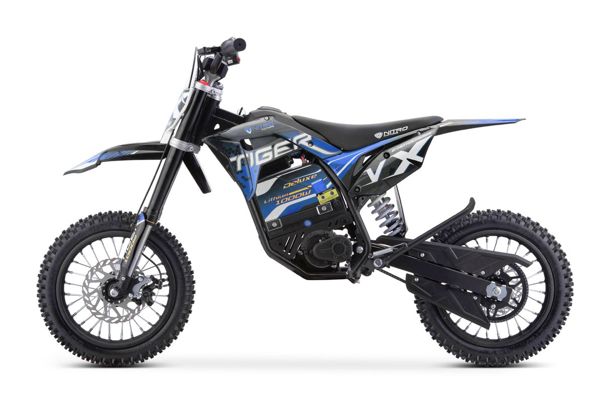 Nitro Tiger VX DLX 1000W 36V barnedirtbike 12