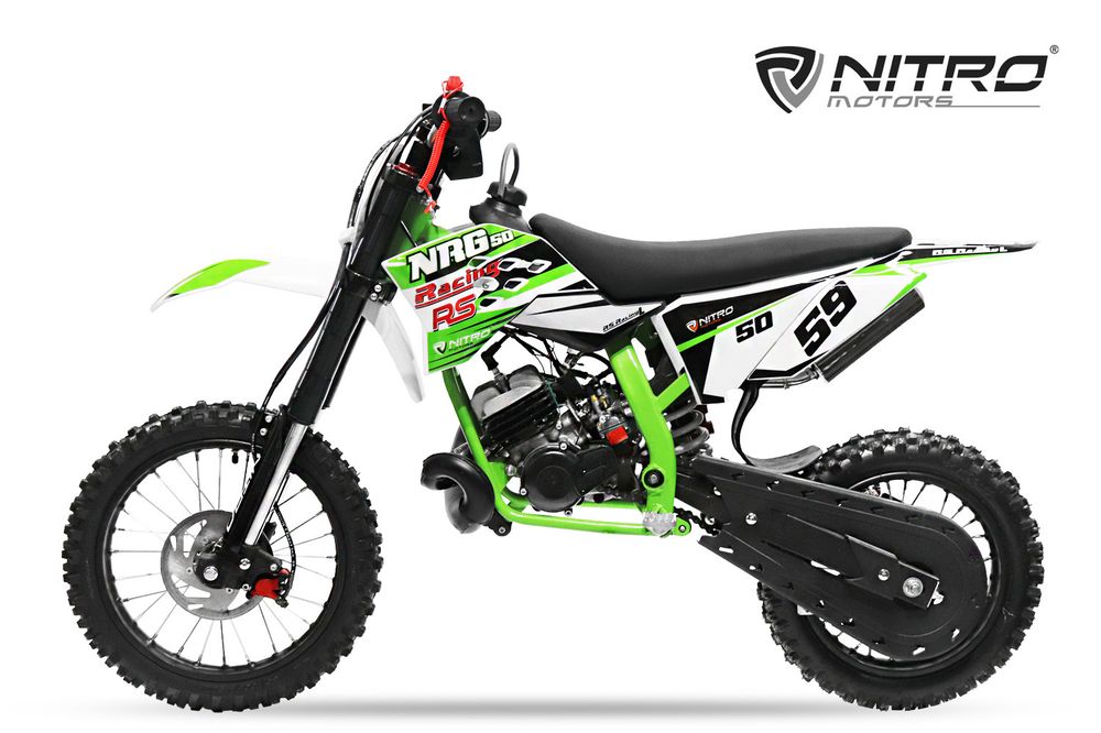 Nitro Motors NRG50 RS 50cc Deluxe Dirtbike 14/12