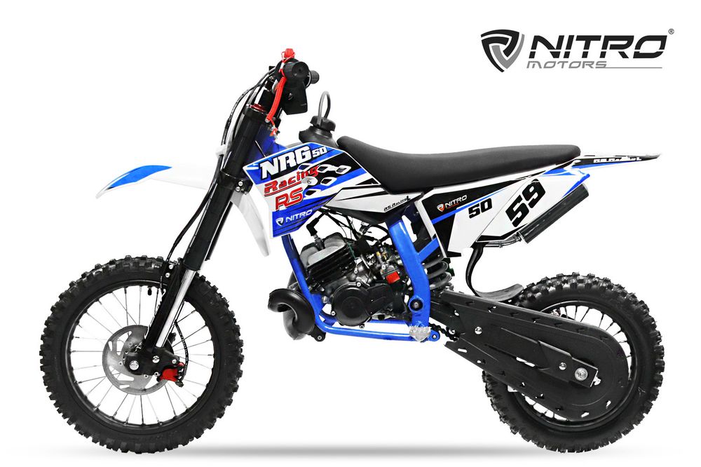Nitro Motors NRG50 RS 50cc Deluxe Dirtbike 14/12