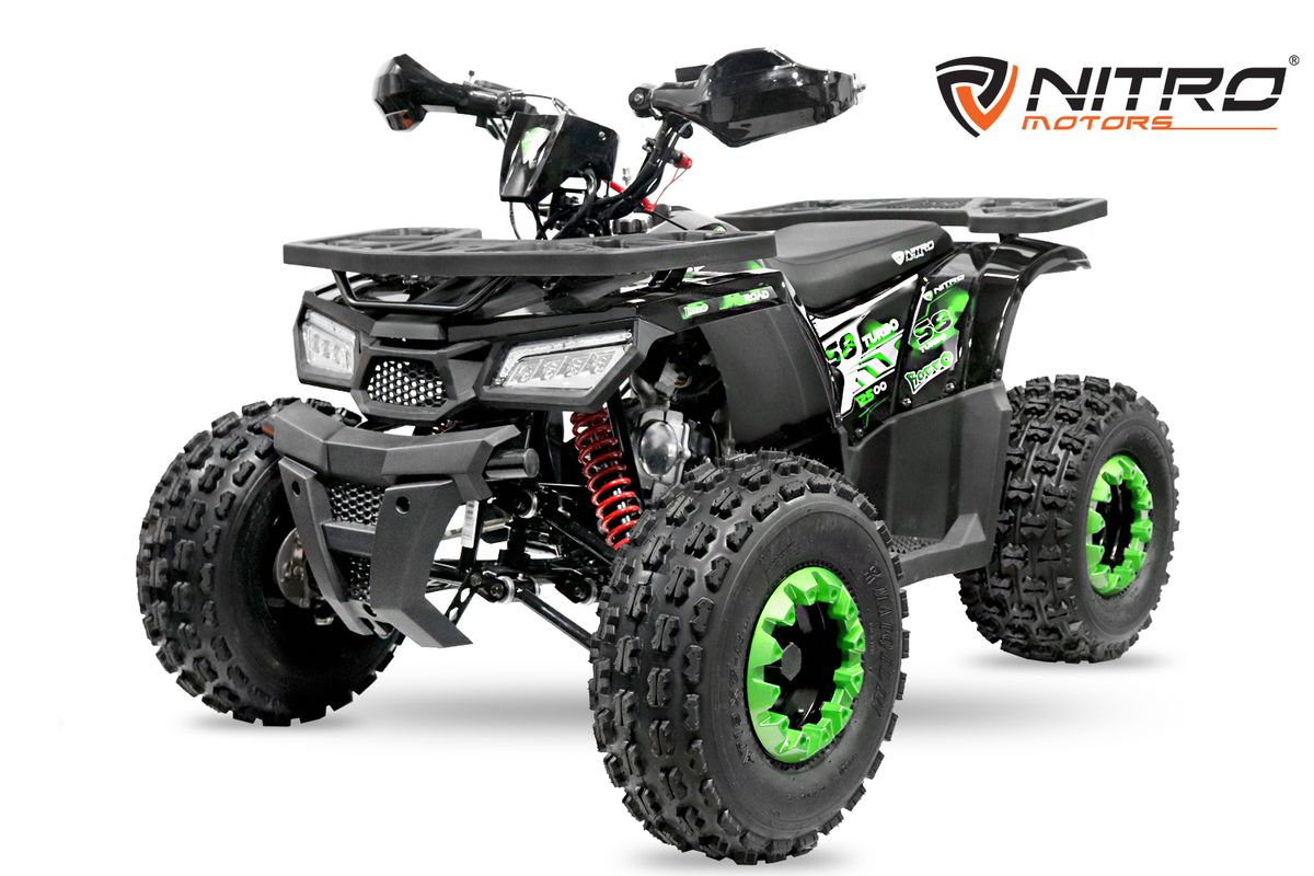 Rocco 125cc ATV m/revers, LED, alarm og e-start