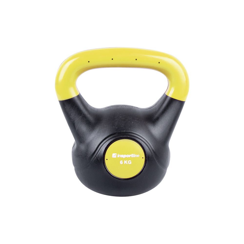 Kettlebell Vin-Bell Dark (2-18) kg - inSPORTline