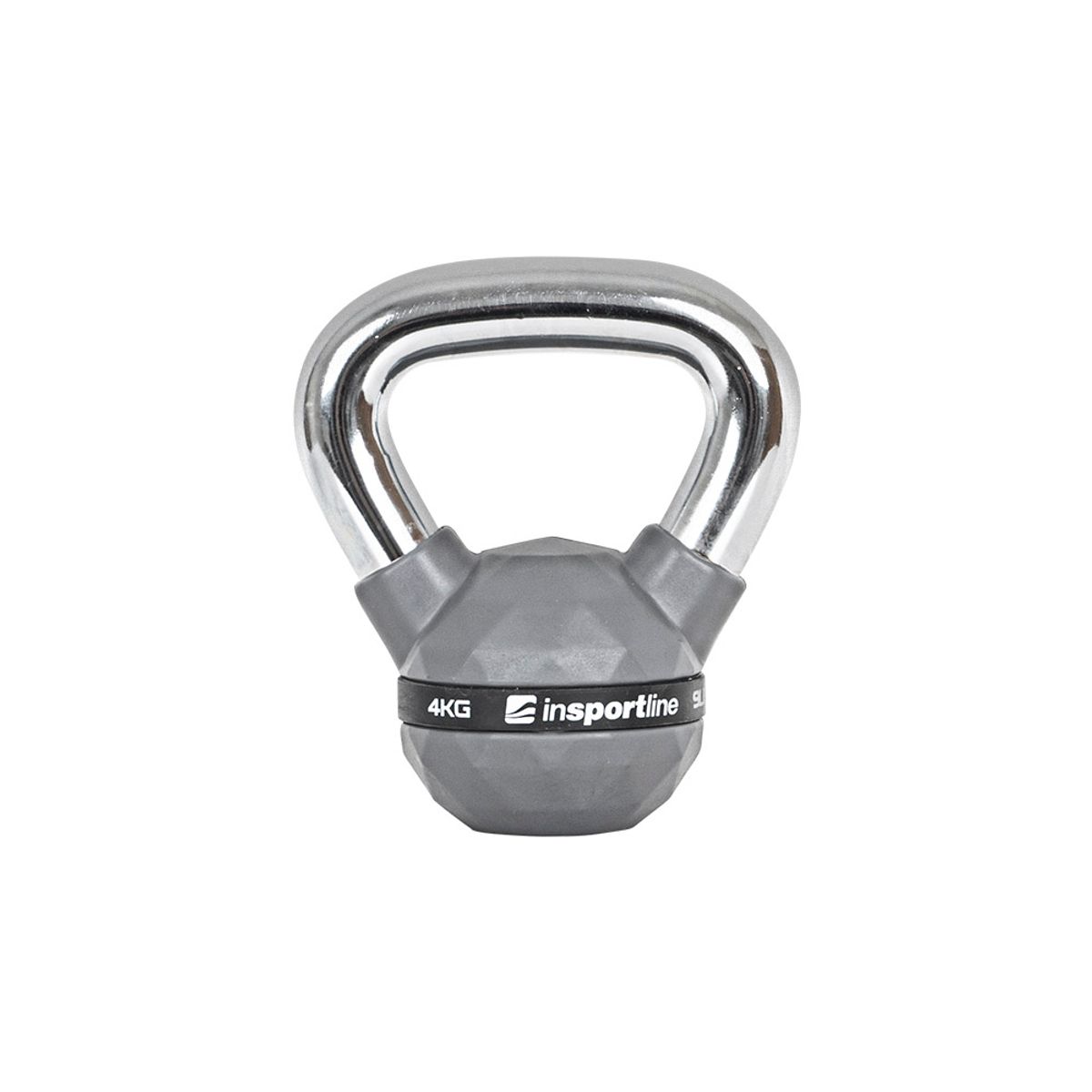 Gummibelagt Kettlebell inSPORTline PU 4-20 kg