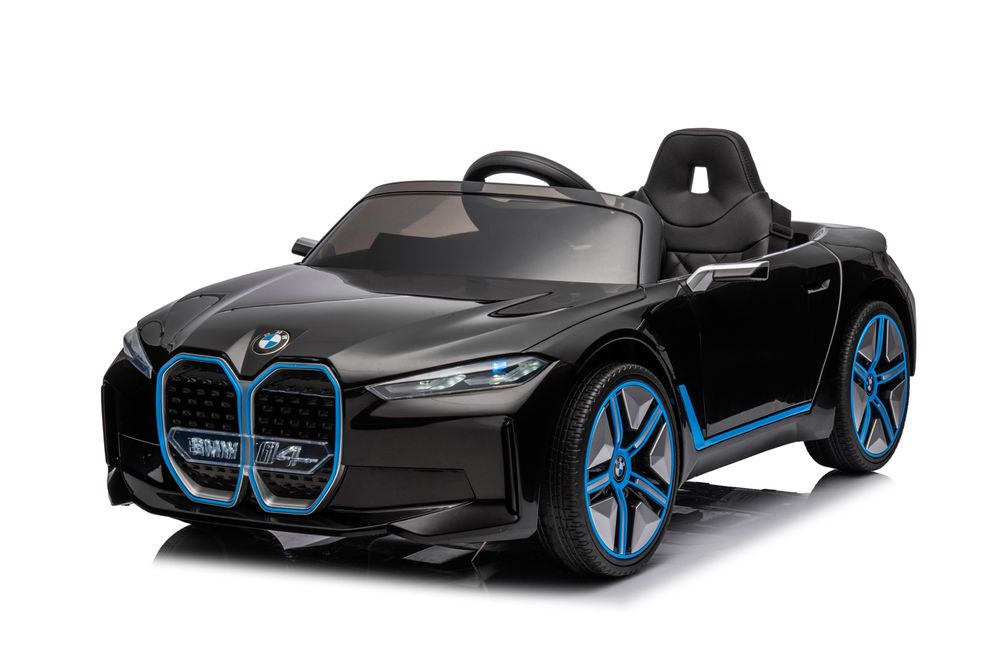 BMW i4 elektrisk barnebil 12V med fjernkontroll