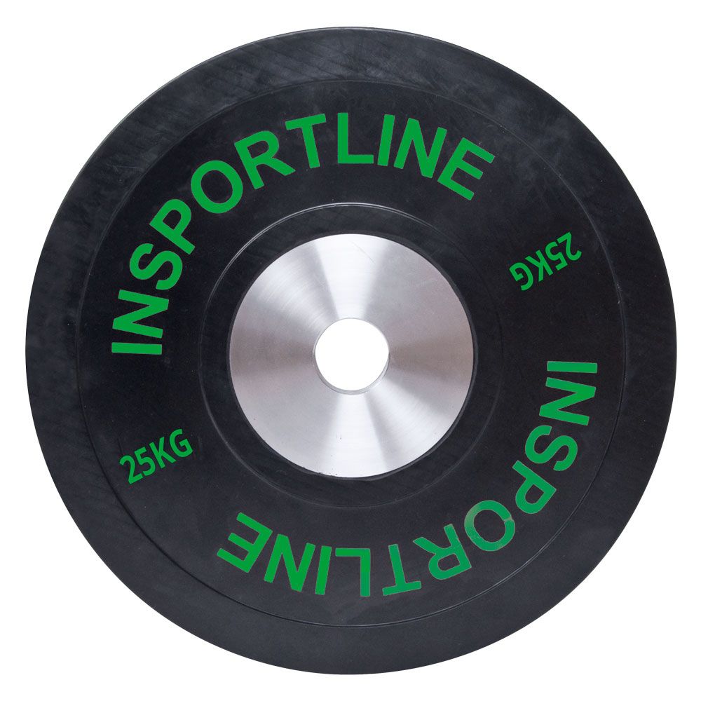 Vektplate 20-25 kg/50 mm inSPORTline Bumper