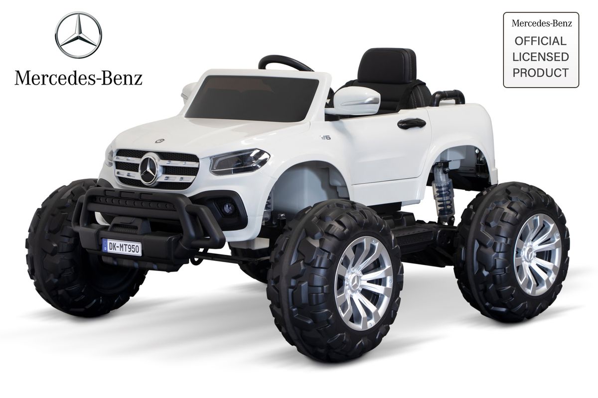 Mercedes X-Klasse Monster Truck barnebil 12V 4x4 med fjernkontroll
