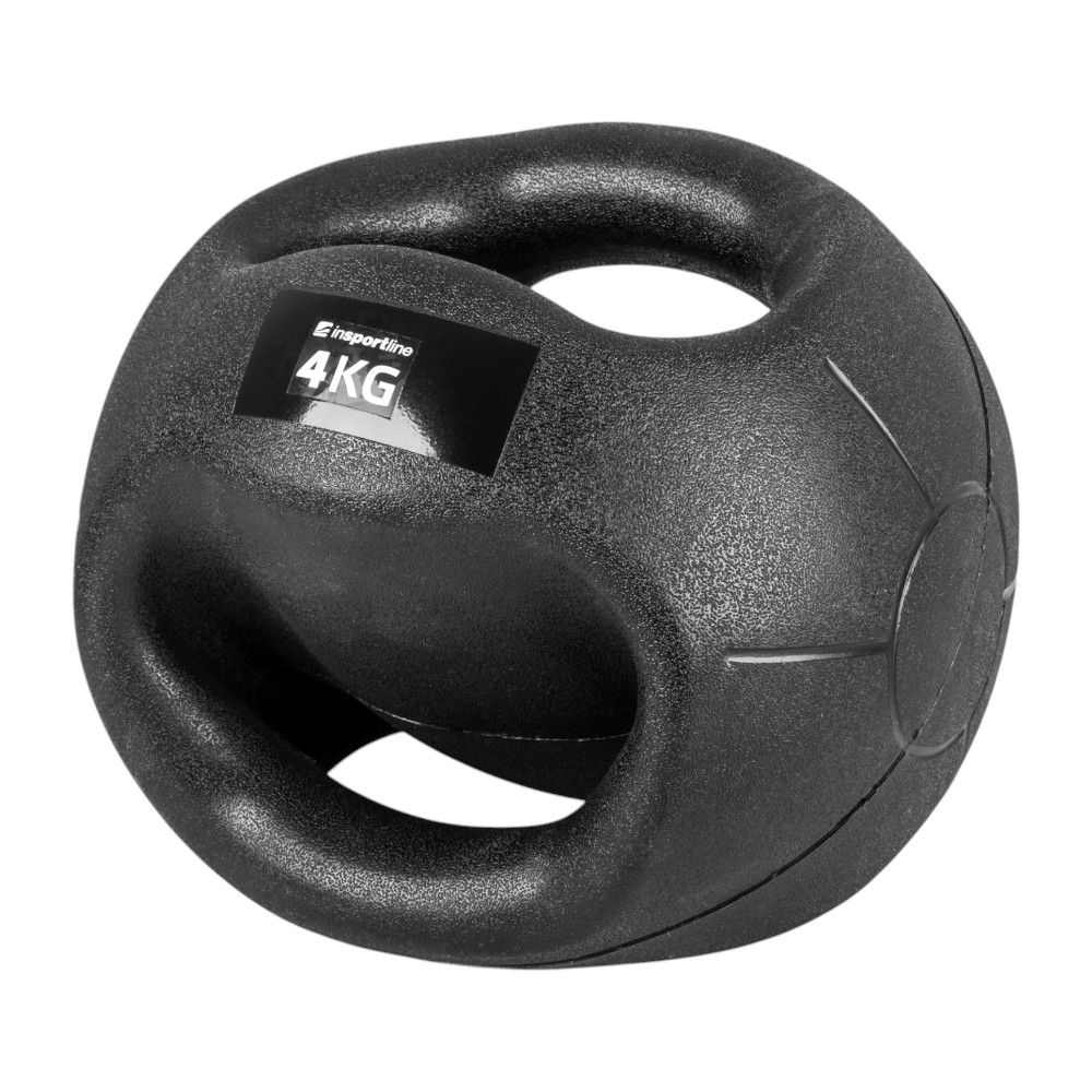 Medisinball med håndtak 2 til 6 kg