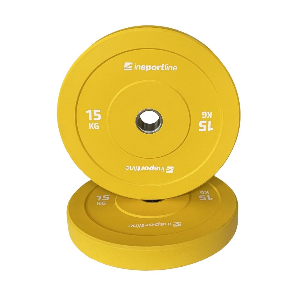 Bumper Plate 50 mm gummibelagt vektskive 5- 25 kg