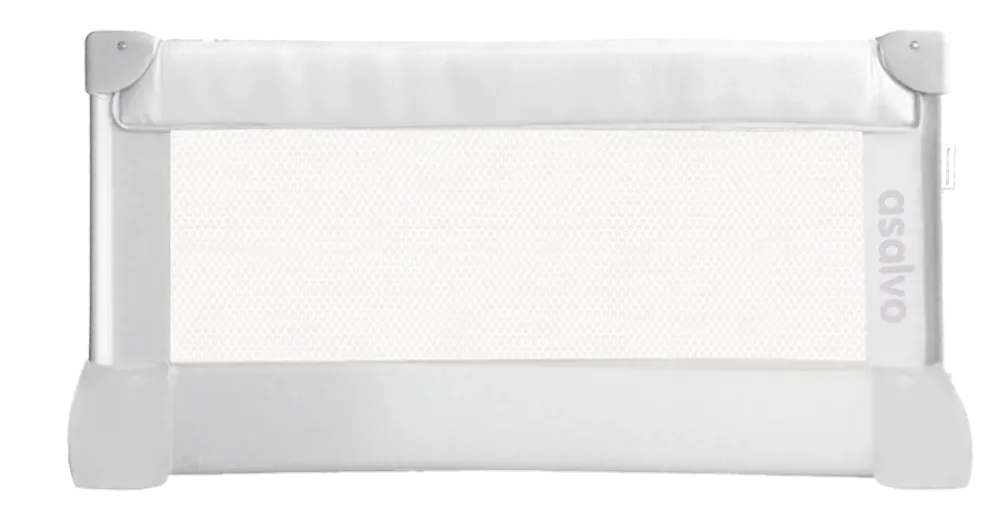 Asalvo 90 cm sengehest - hvit/grå