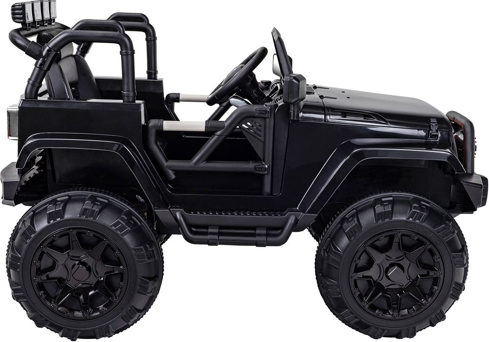 Elbil for barn offroad Jeep Adventure - sort