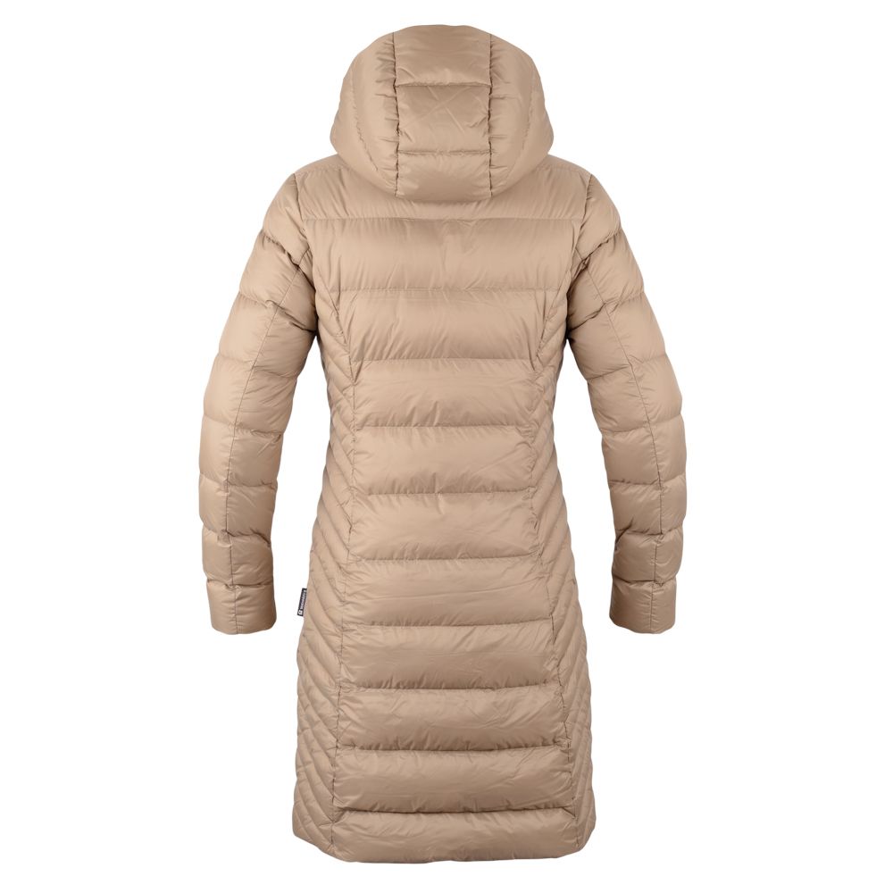 Varmejakke inSPORTline WARMatera beige - kvinner