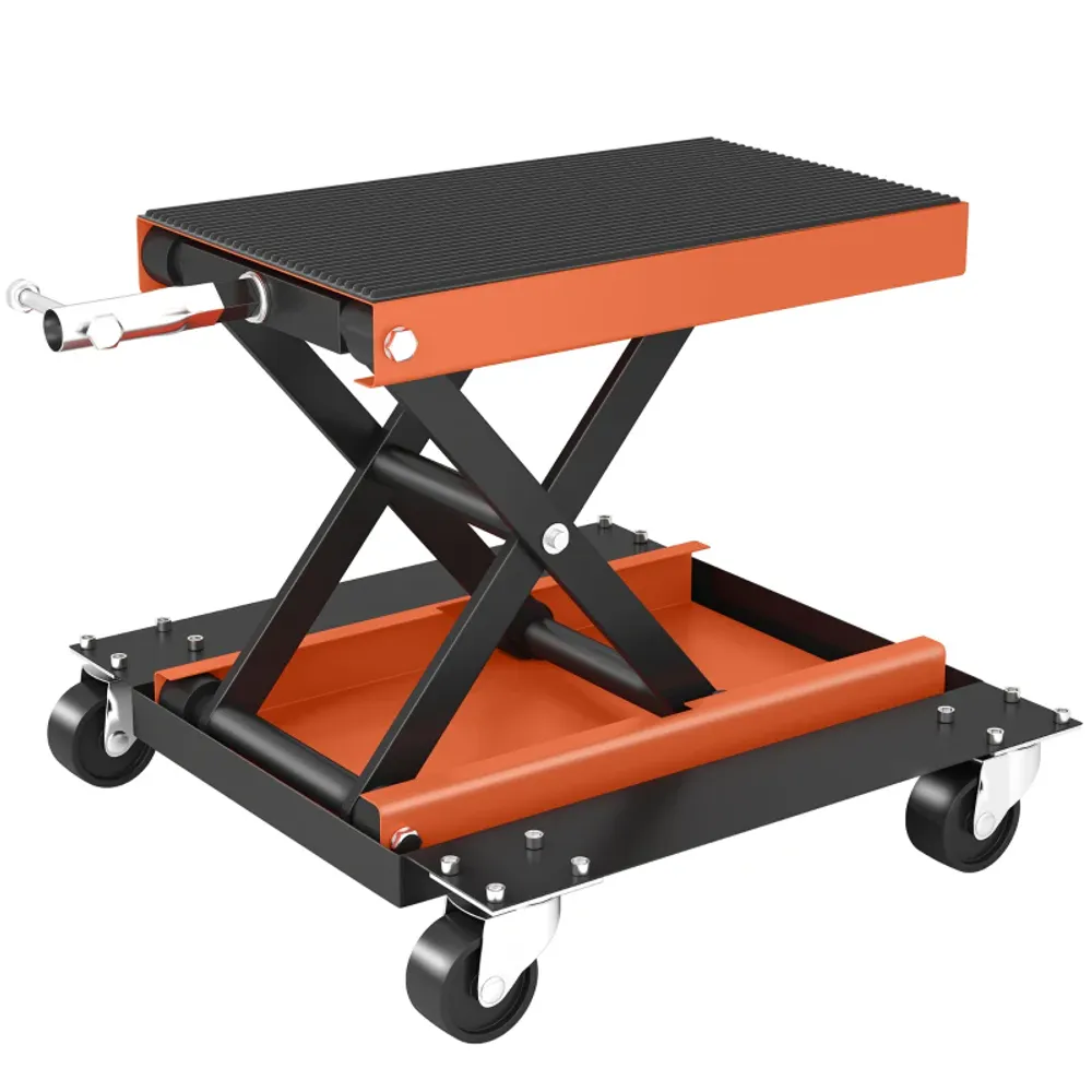 Motorsykkelløfter 500 kg – justerbar 13,5–39 cm