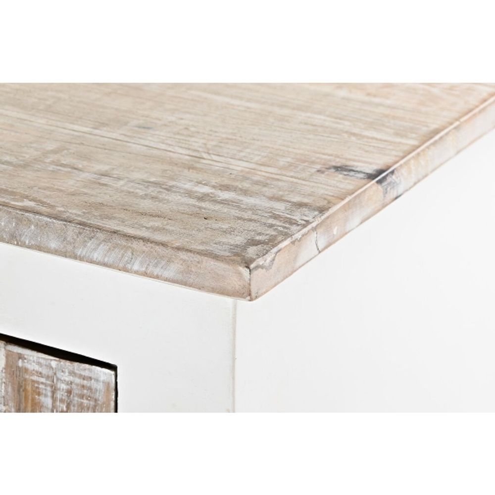 Sidebord i mangotre - DKD Home Decor (210 x 40 x 82 cm)