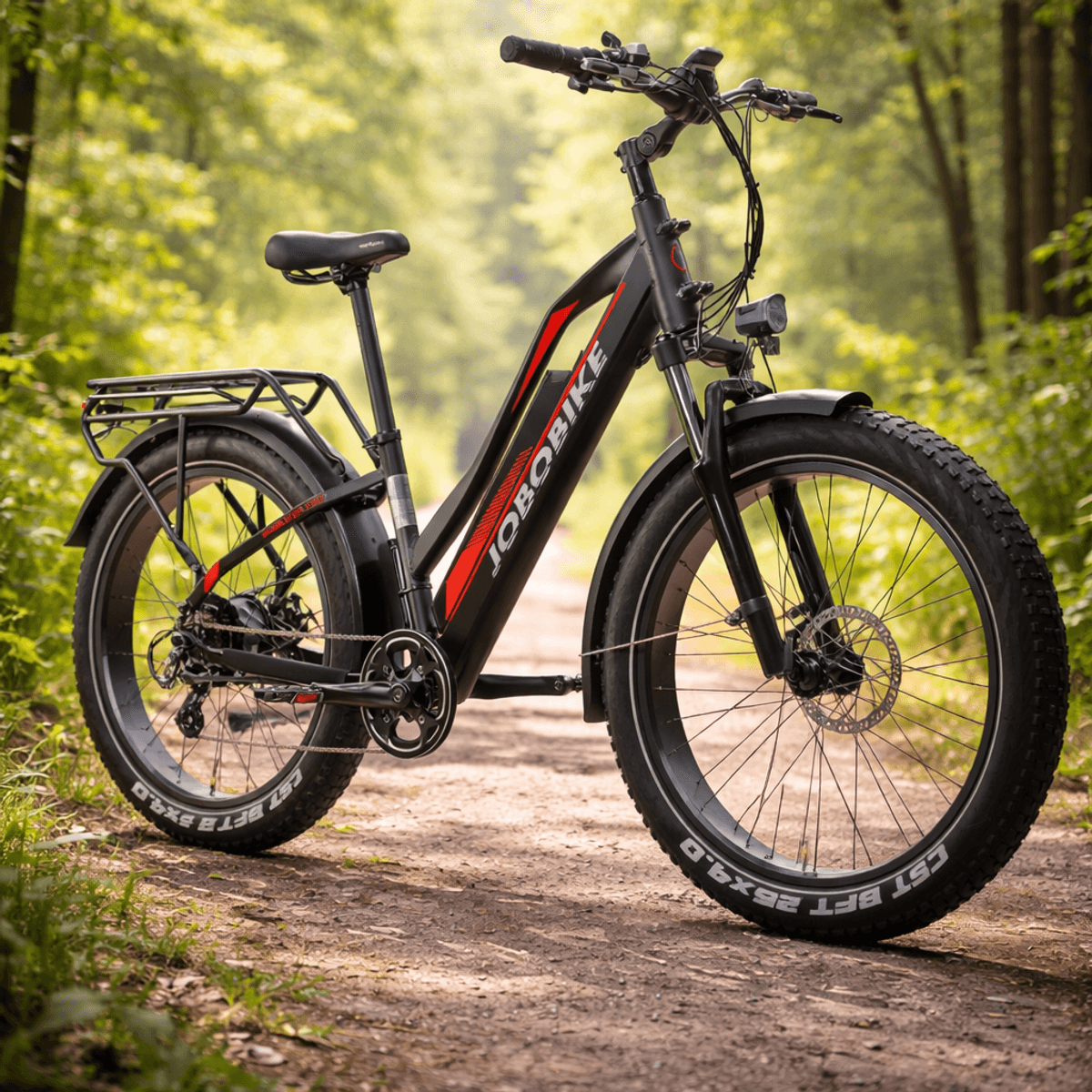 JOBOBIKE Robin elsykkel fatbike 250W - 120km