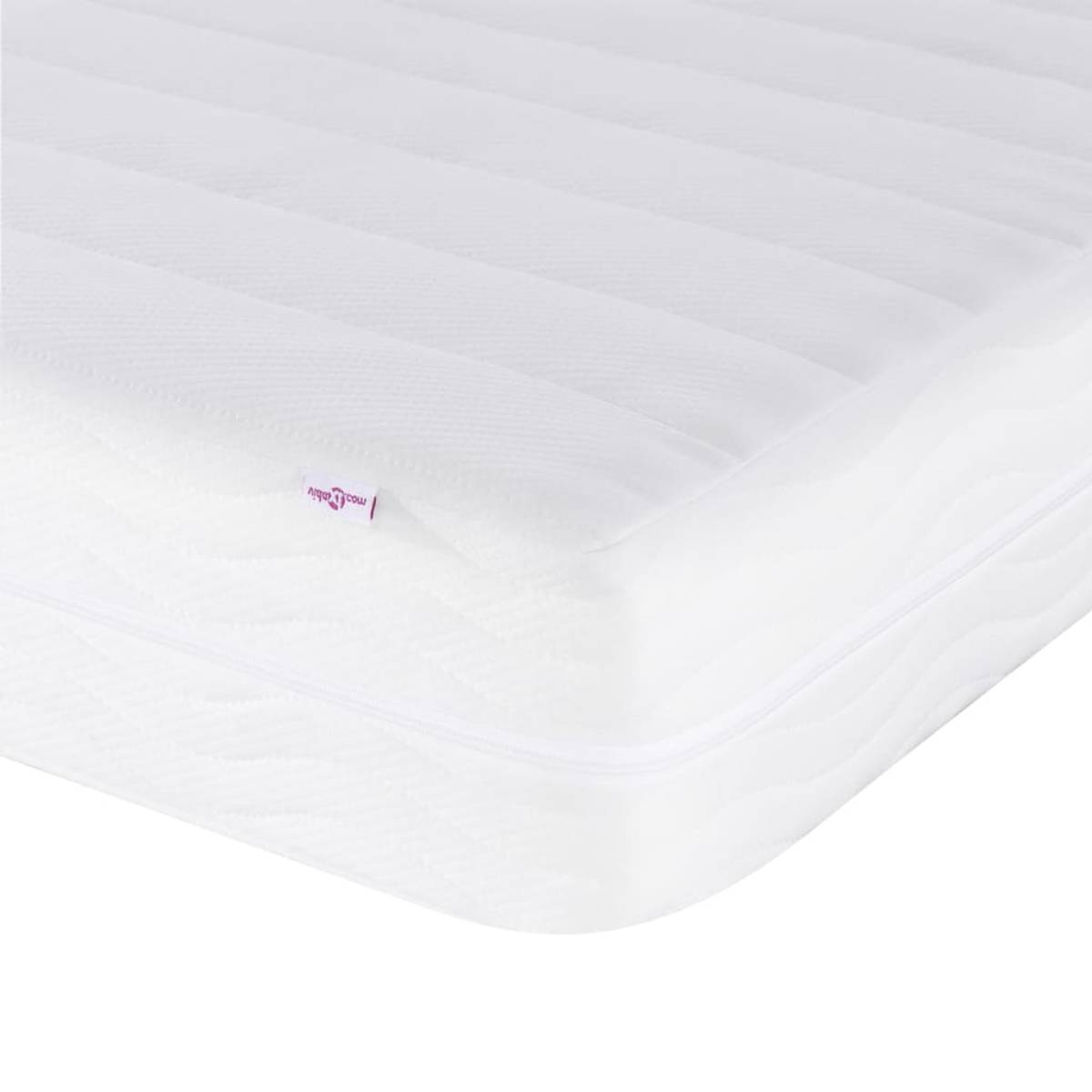 Skummadrass hvit 140x190cm-Hardhet H2 H3