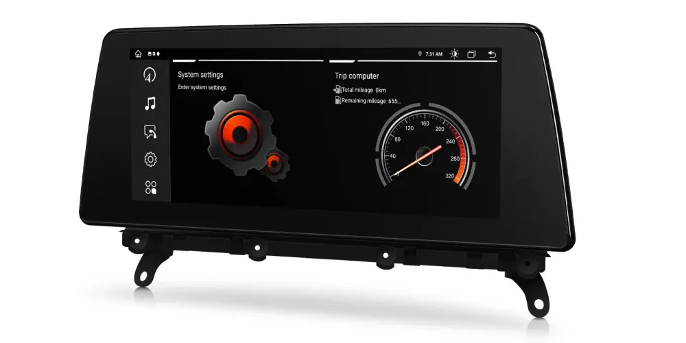Bilstereo - BMW X3 F25 - X4 F26 - CarPlay - Android Auto - DAB+ 
