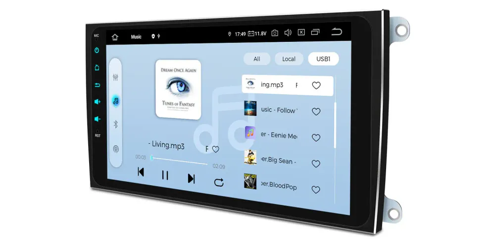Android 14 bilstereo Porsche Cayenne 2003–2010 9