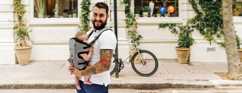 Asalvo Bæresele baby - grå