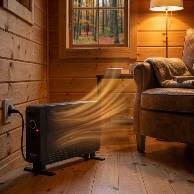 Hovedbilde Konvektorovn 2000 W med termostat – Adler