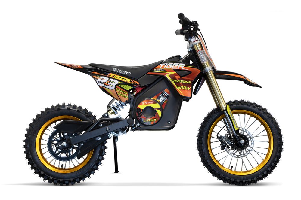 Tiger Eco 1500W el-dirtbike lithium 14/12