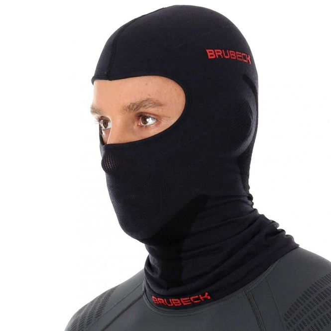 Hovedbilde Brubeck Merino Balaklava Unisex - sort